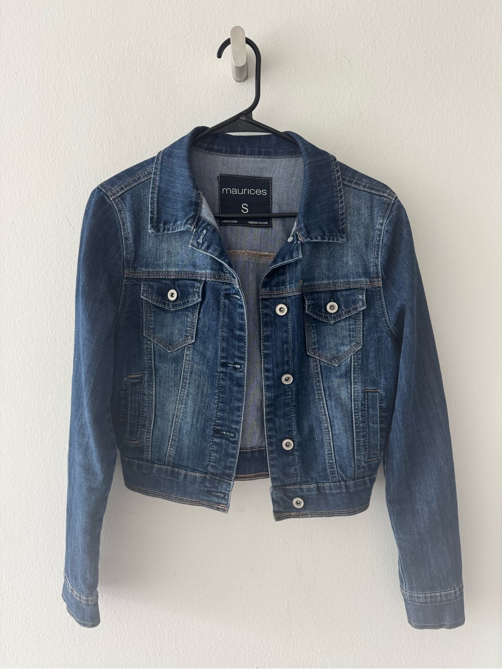 Vintage Maurice’s denim jacket lightweight